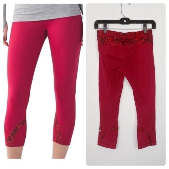 Lululemon Run Inspire Crop Pants - Picture 1 of 8